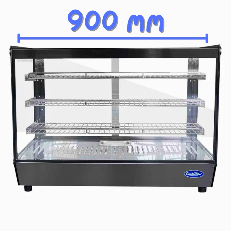 Vitrine Chauffante à Poser - Droite