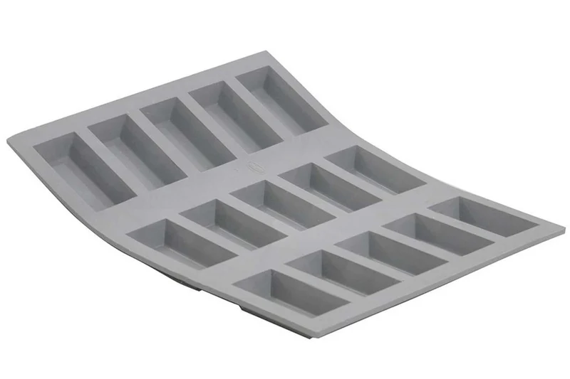 Moule à mini financiers en silicone De Buyer Elastomoule 15 ou 25 alvéoles