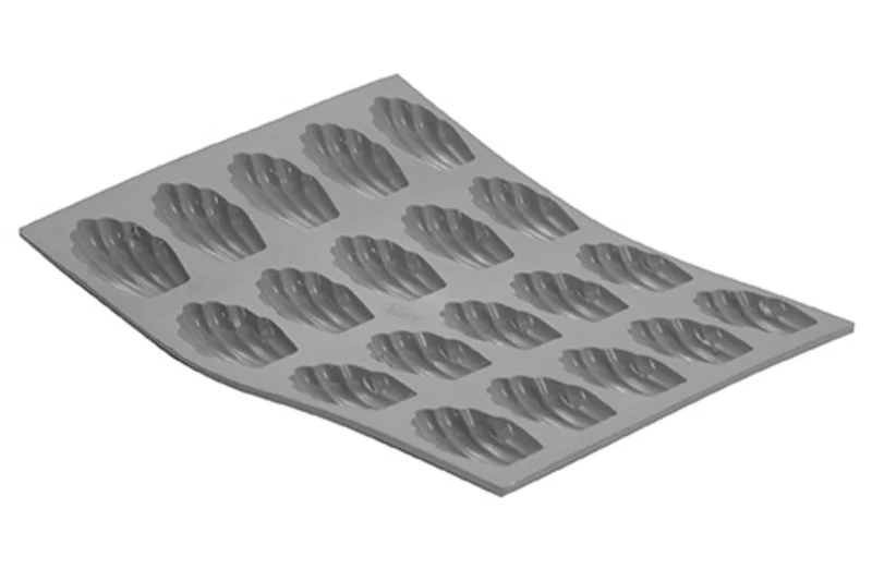 Moule à mini madeleines en silicone De Buyer Elastomoule 20 ou 30 alvéoles