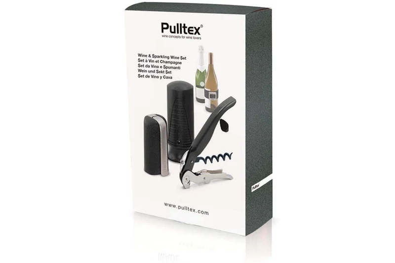 Coffret tire bouchon vin et champagne Pulltex 3 pièces
