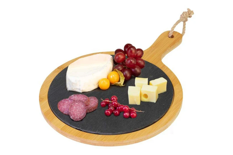 Assiette de service en ardoise et bambou Westmark Tapas + Friends