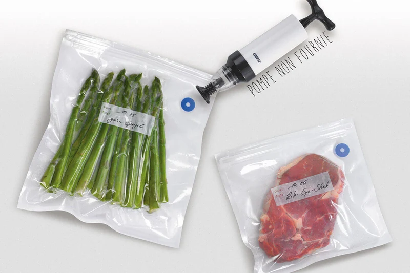 Recharge sachets pour kit de mise sous vide Gefu Vaco 8 pièces